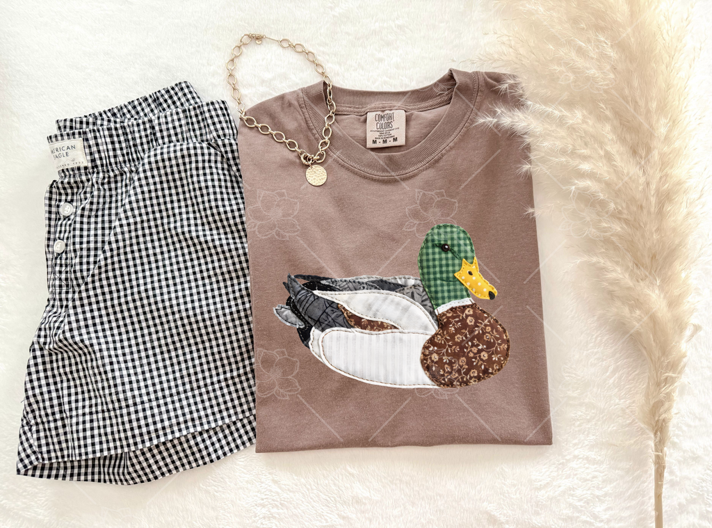 Brown Mallard FAUX patchwork DEAL- Multiple Styles