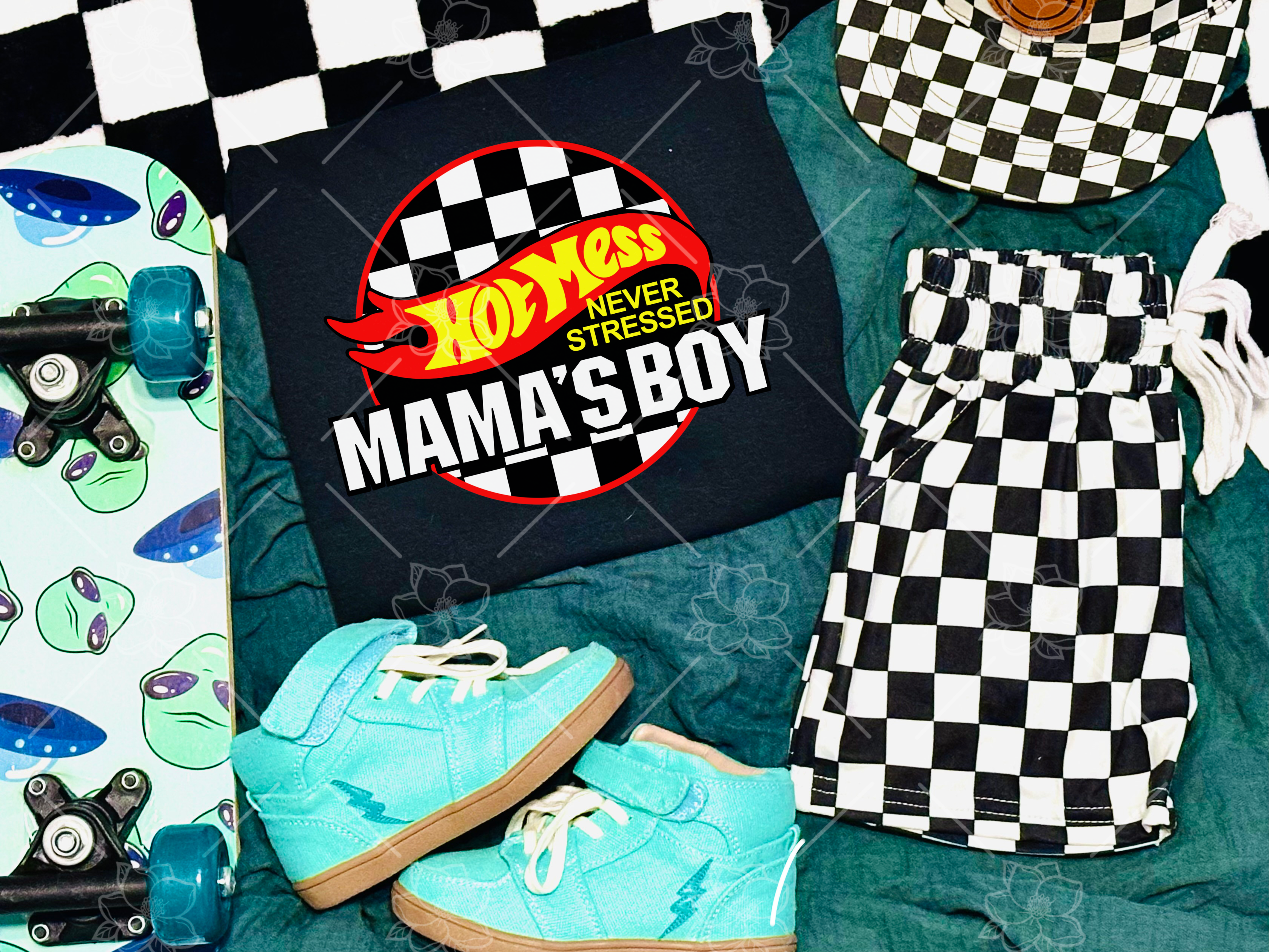 Hot mess, never stressed mamas boy - Youth