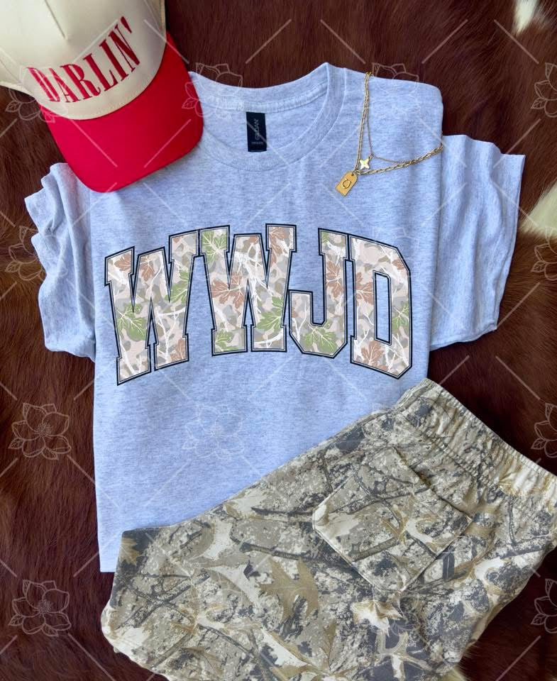 WWJD Camo- SUBLIMATION
