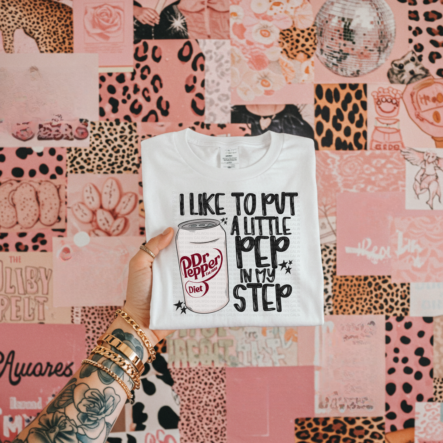 I like a little pep in my step DIET DP tee or sweatshirt